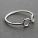 Infinity Ring- Sterling Silver - Custom Made for You
