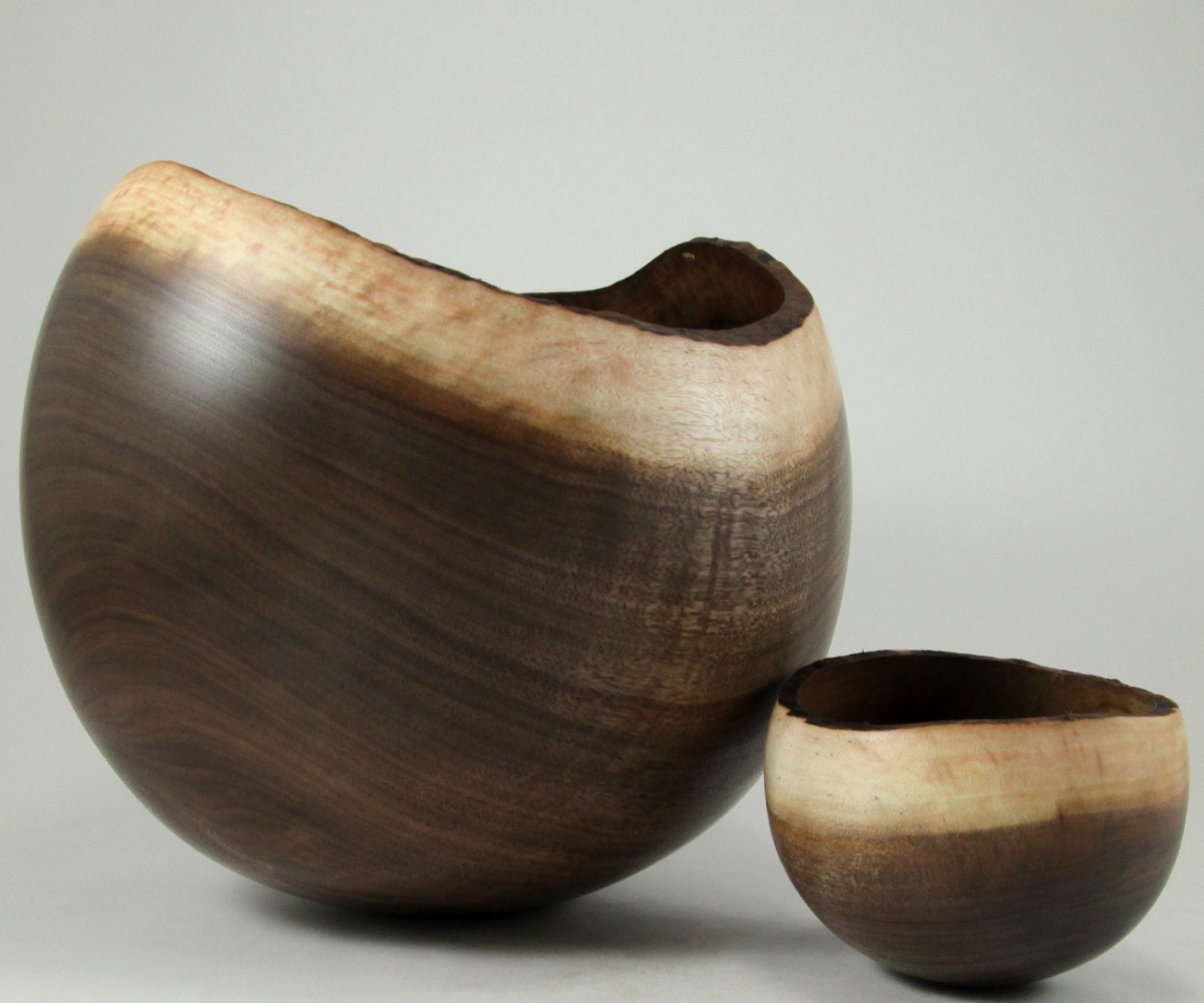 Duality - Black Walnut Bowls
