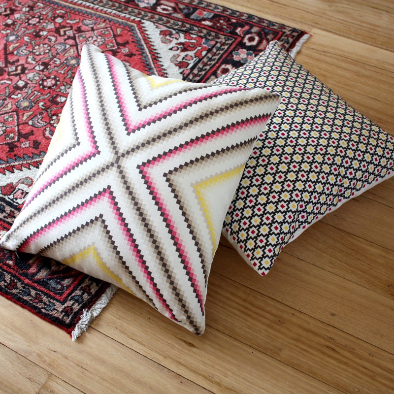 Tunis Linen Pillow Cushion Cover 45 x 45 cm, 18 inch