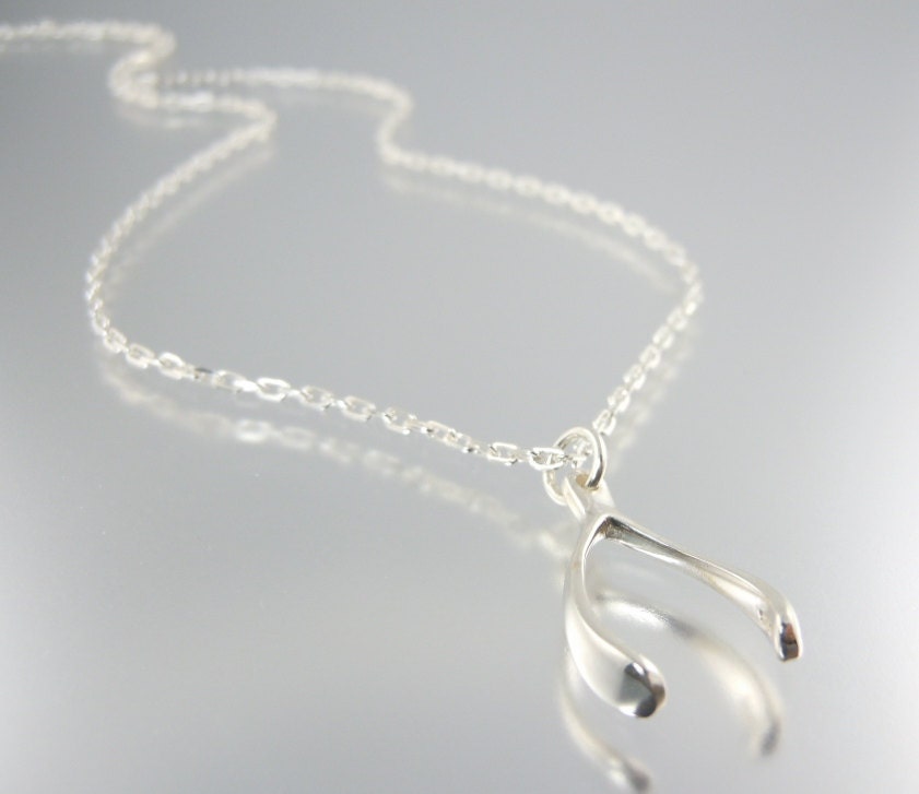 Lucky Wishbone Necklace
