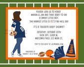 Football Mommy to Be Baby Shower Invitations Il_170x135