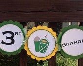 Farm Tractor Mini Birthday Party Banner Il_170x135