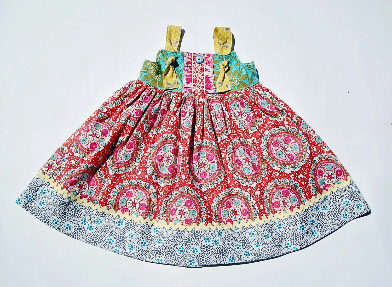 Girls Jewel Knot Dress