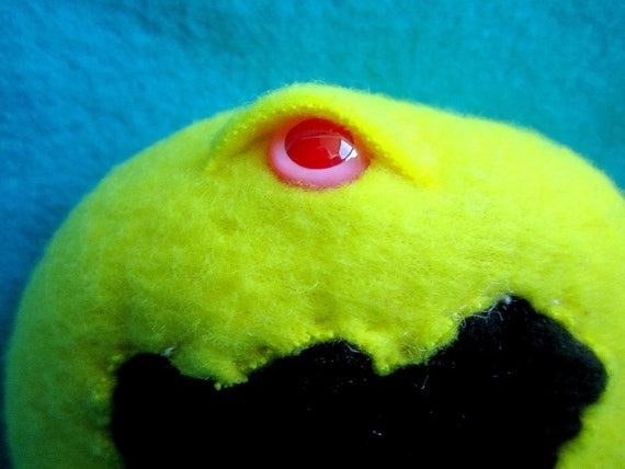 Seth the Cyclops - Yellow One Eyed Plush Monster