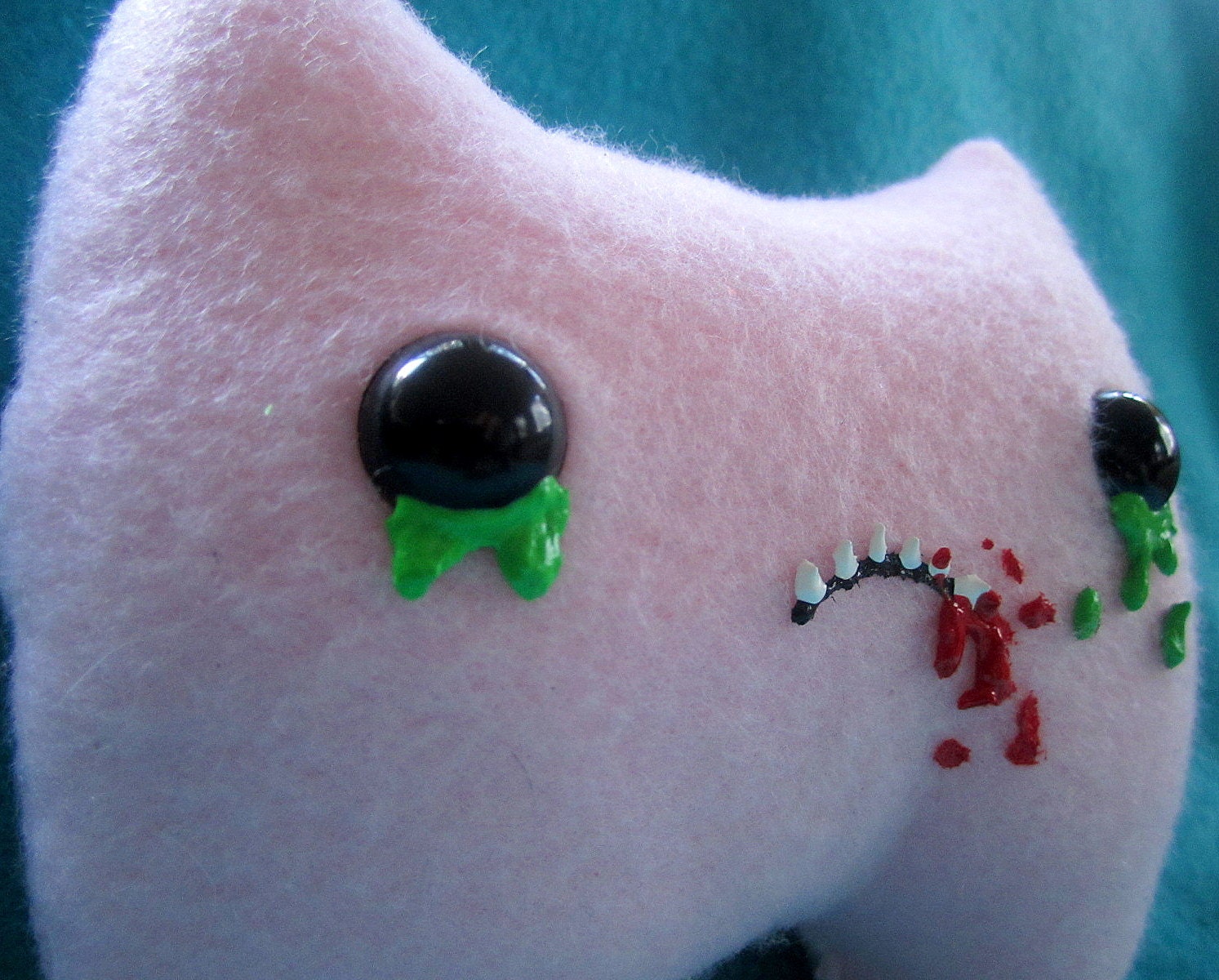 Cute Zombie - Plush Pink Undead Monster