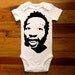 ODB Ol' Dirty Bastard Graphic Baby Bodysuit By TrulySanctuary, Great Baby Shower Gift, First Birthday Gift Or Party Favor