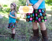 Childrens Clothing....The original etsy Buy 2 skirts get 1 FREE.... The Ellie Elephant Corduroy Skirt by laken and lila