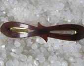 Vintage faux tortise shell barrette PIF