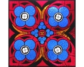 Stained Glass Panel - Gothic Style - Stained Glass Window