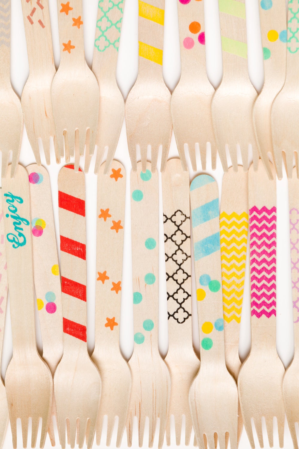20 Wooden Utensils -Variety Pack - Great Alternative To Plastic Utensils Il_170x135