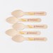 20 Wooden Ice Cream Spoons -Sock Monkey Party - Go Bananas - Eco-friendly Wooden Utensils