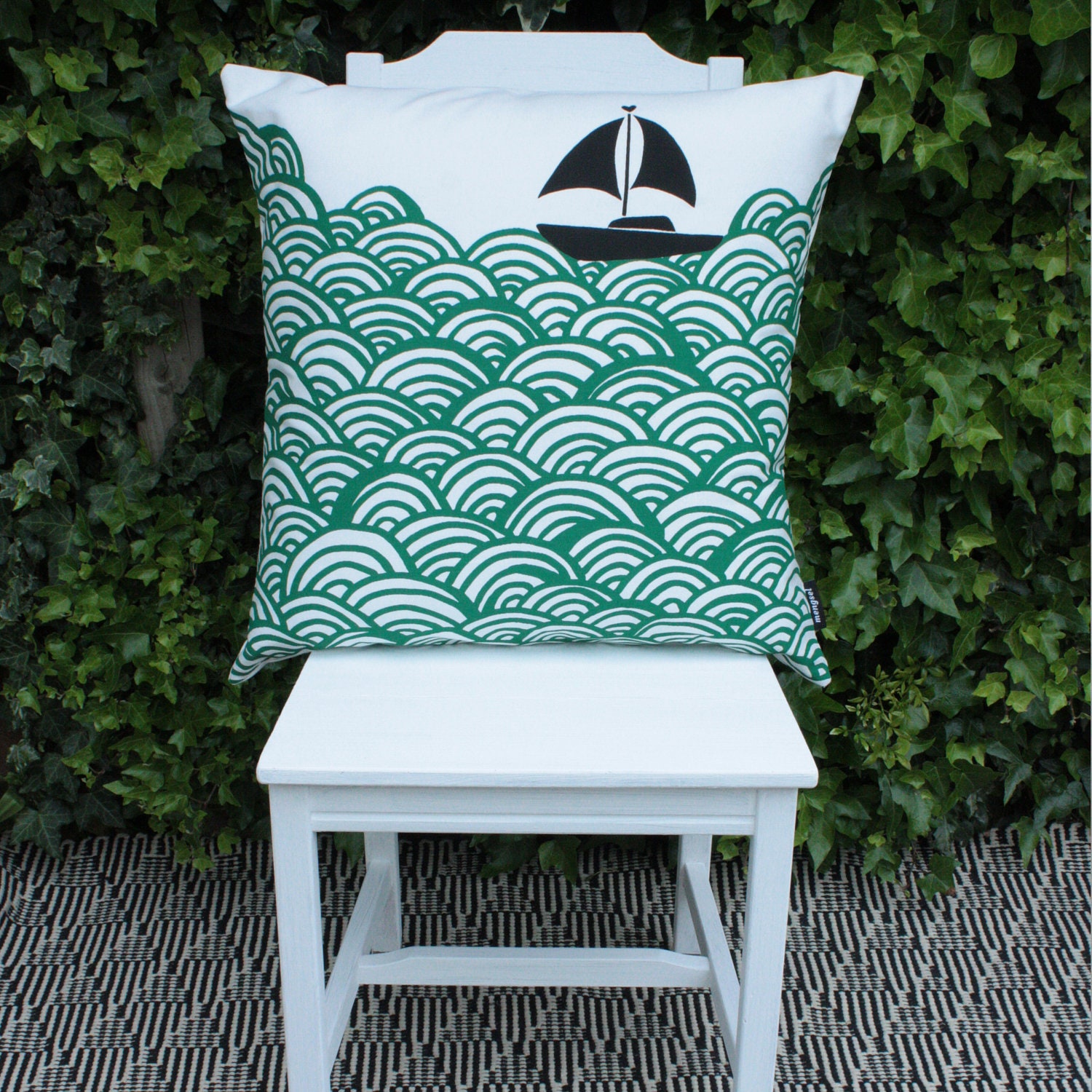 Bigger Boat throw pillow