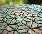 Stepping stones - origami tessellation