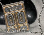 Uighur Courtyard Doors--Silver