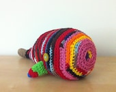 Huge Striped  Whale - Amigurumi - Crochet