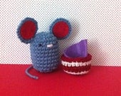 Mouse - Rizzo - Animal Crossing - Amigurumi