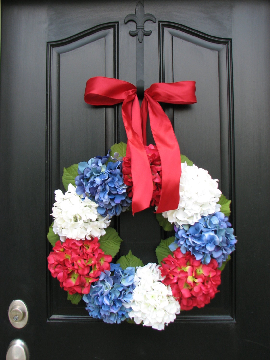 PATRIOTIC - Holiday Wreaths - 4th of July Wreath - Independence Day Decor - Red White and Blue