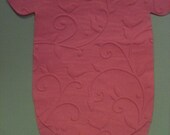 Pack of 30 any color baby shower onesie napkins with beautiful embossed birds Il_170x135