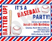 Baseball Sports Birthday Party Invitations Il_170x135