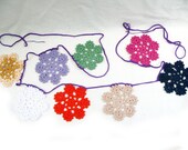 Crochet Garland/ Bunting / Banner