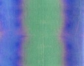 Long Silk Scarf, lavender and emerald green, washable