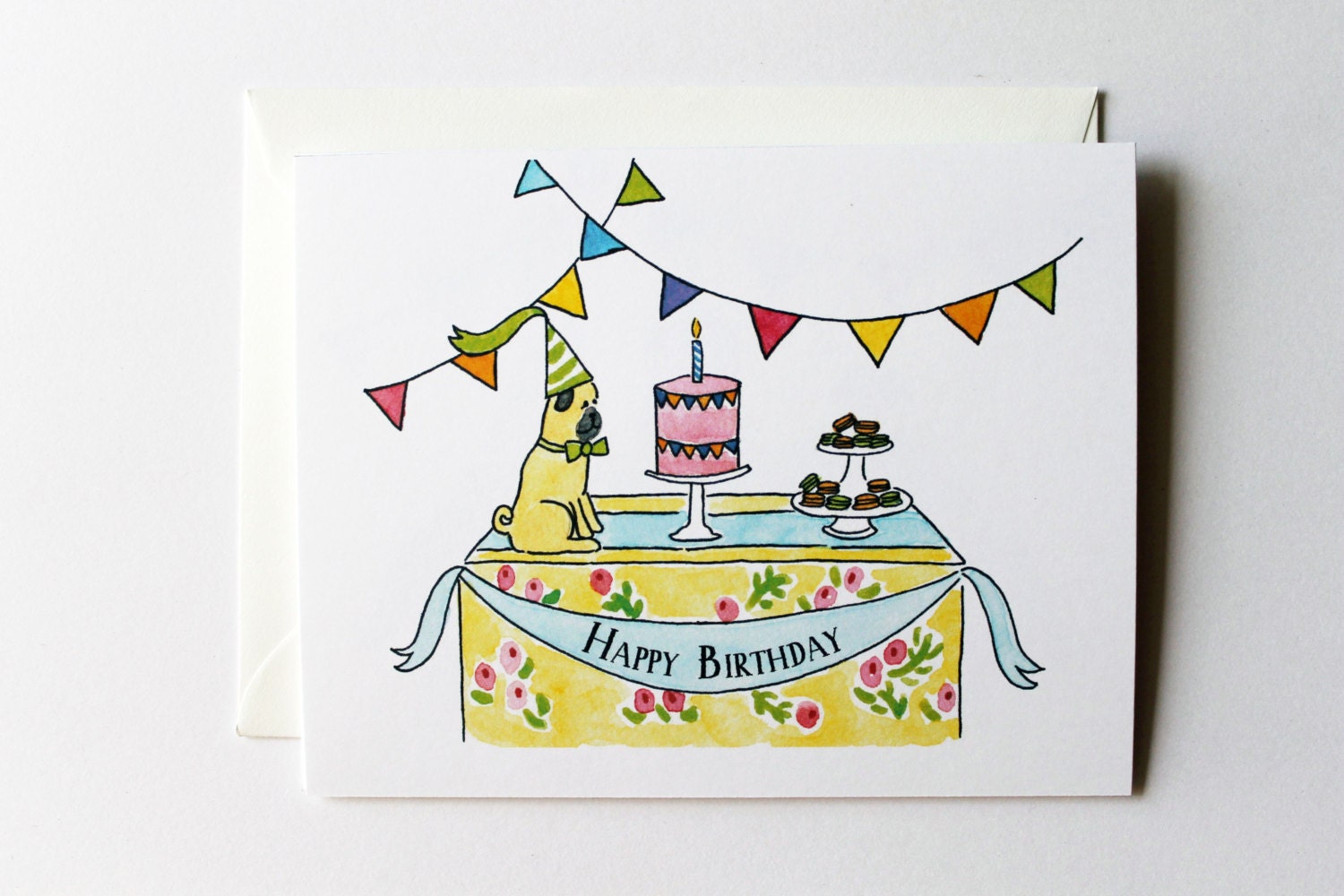 Happy Birthday Banner Card
