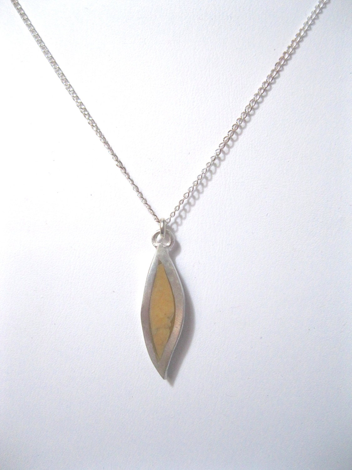 Hannah Banana Foundation Dainty Yellow Jasper Pendant