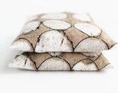 Modern Circles Balsam Sachets Brown Geometric Forest Aromatherapy Natural Scent