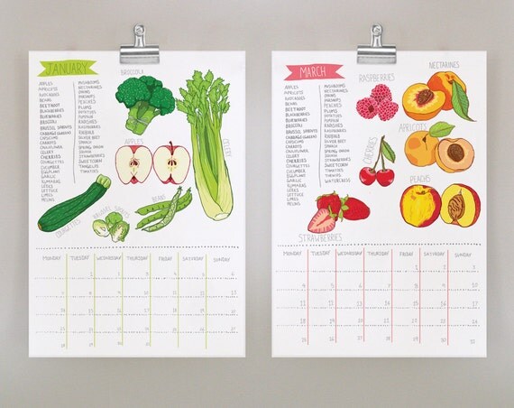 Large - Seasons Eatings 2013 Wall Calendar