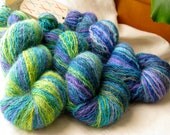 Handpainted Surya Magic Stripe to make the Goddess Scarf