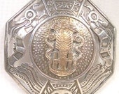 Sterling silver 18 K gold Pin-Peru