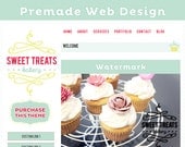 PREMADE Bakeshop Logo Design and Website
