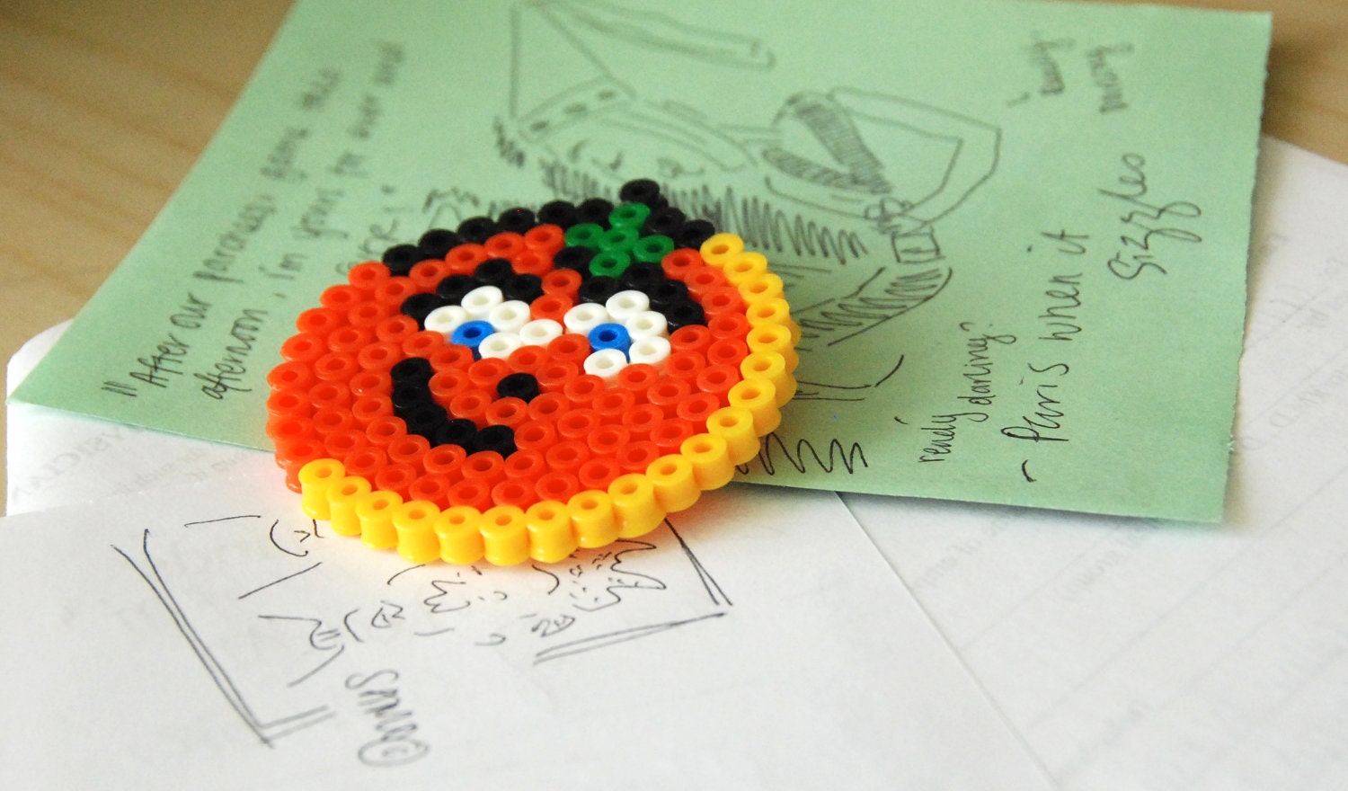 Delightful Orange - Hama Pin