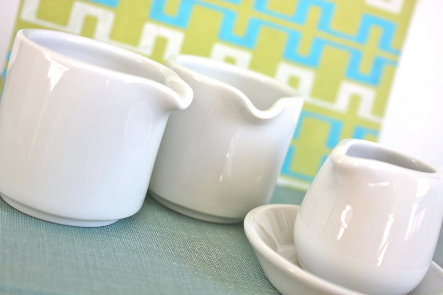 Vintage Bauscher Weiden Miniature Creamers . Instant Collection