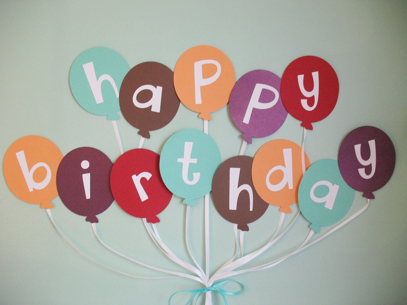 Balloon Happy Birthday Banner Il_170x135