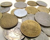 Six Vintage Spanish Coins - Pesetas