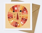 Oh You Handsome Beast - Greeting Card (1-83C)