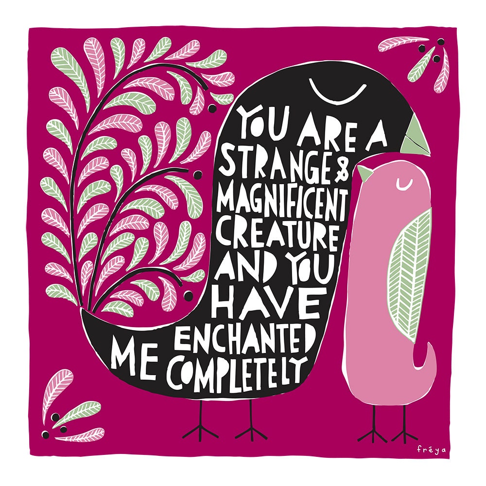 Strange and Magnificent - Fine Art Print (Large)
