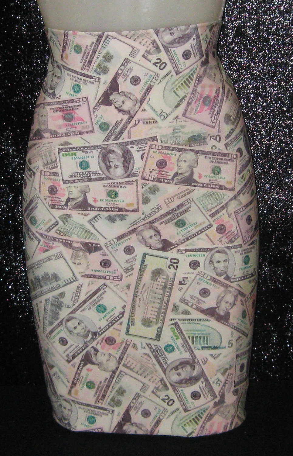 High Waist Pencil skirt ...BIG SPENDER... Small