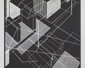 Grid objects 2, silkscreen print