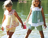 Sunny Days Shorts Set Sewing Pattern for Girls
