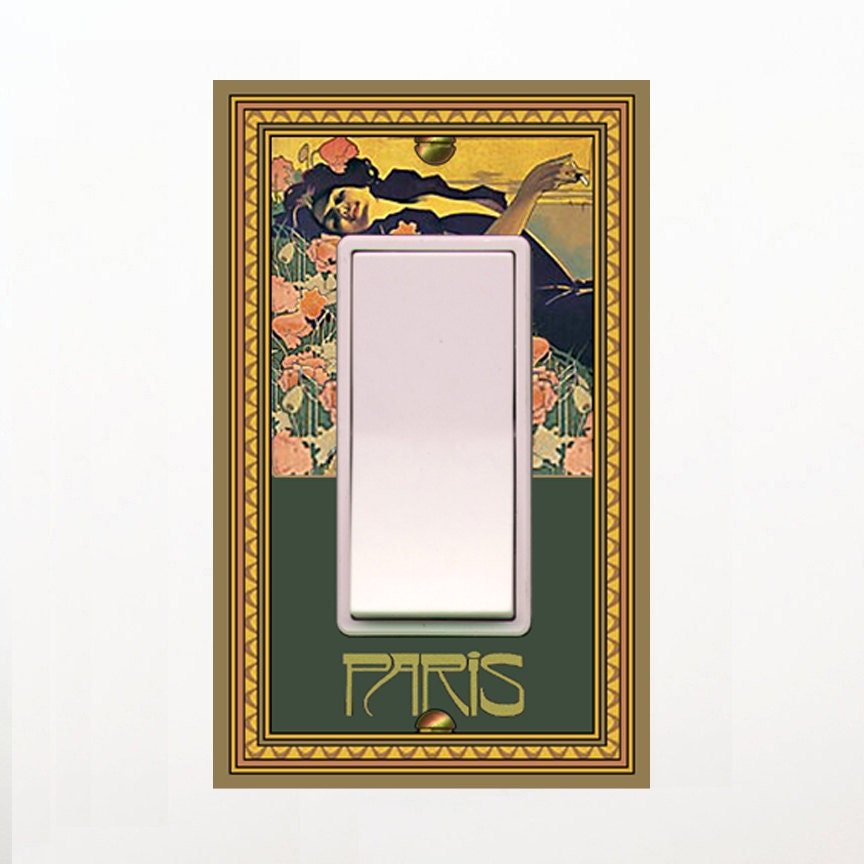 Mrs. Butler Paris Smokes Decorative Switchplate ROCKER 0749x-K1