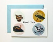 Nature Thank You Card (A2 size with matching envelope)