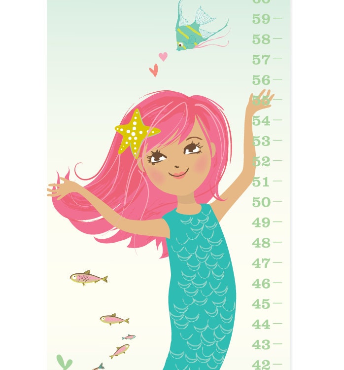 GROWTH CHART - Mermaid