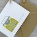 Personalized Stationery: Vintage Typewriter, Custom Stationary, Flat Note Cards - Yellow, Honey Gold, Grey (Set of 8)