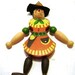 Vintage Jumping Jack Austrian Puppet Pull Toy, Classic Bavarian Costume Alpine Hat Leaping Lederhosen, Wooden Folk Art, Dancing Man