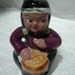 RESERVED For PAULY Vintage Salt and Pepper Shakers, Native American Indian, Boy and Girl Drummers, Japan, 50s, 60s, Kitschy Souvenir