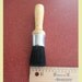 Large Stencil brush, 1" Black Bristle, Great for stenciling