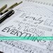 Family, Family is Everything, Family Values, Family Motto, Inspiring Quote, Home is Where the Heart is, 8 x 10 Art Print