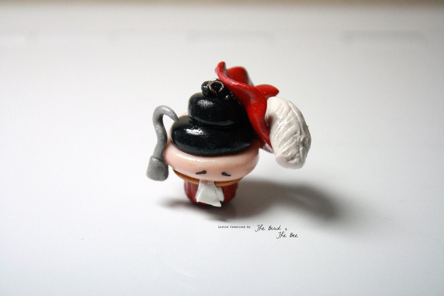 Captain Hook Cupcake Pendant